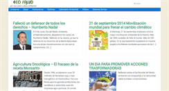 Desktop Screenshot of ecosalud.info